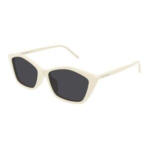 NWT Yves Saint Laurent SL 775 Ivory Black 57mm Sunglasses